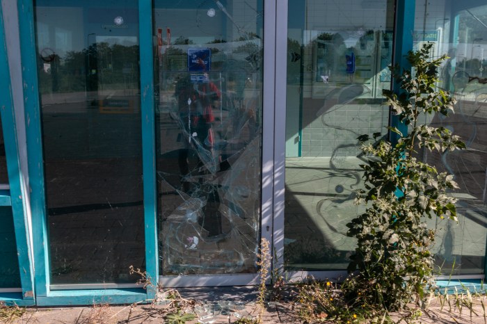 Buswartehäuschen in Den Oever